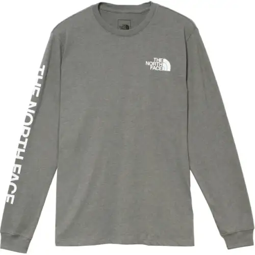 THE NORTH FACE Sweatshirts Men's Gray Crew Neck Moderate Regular