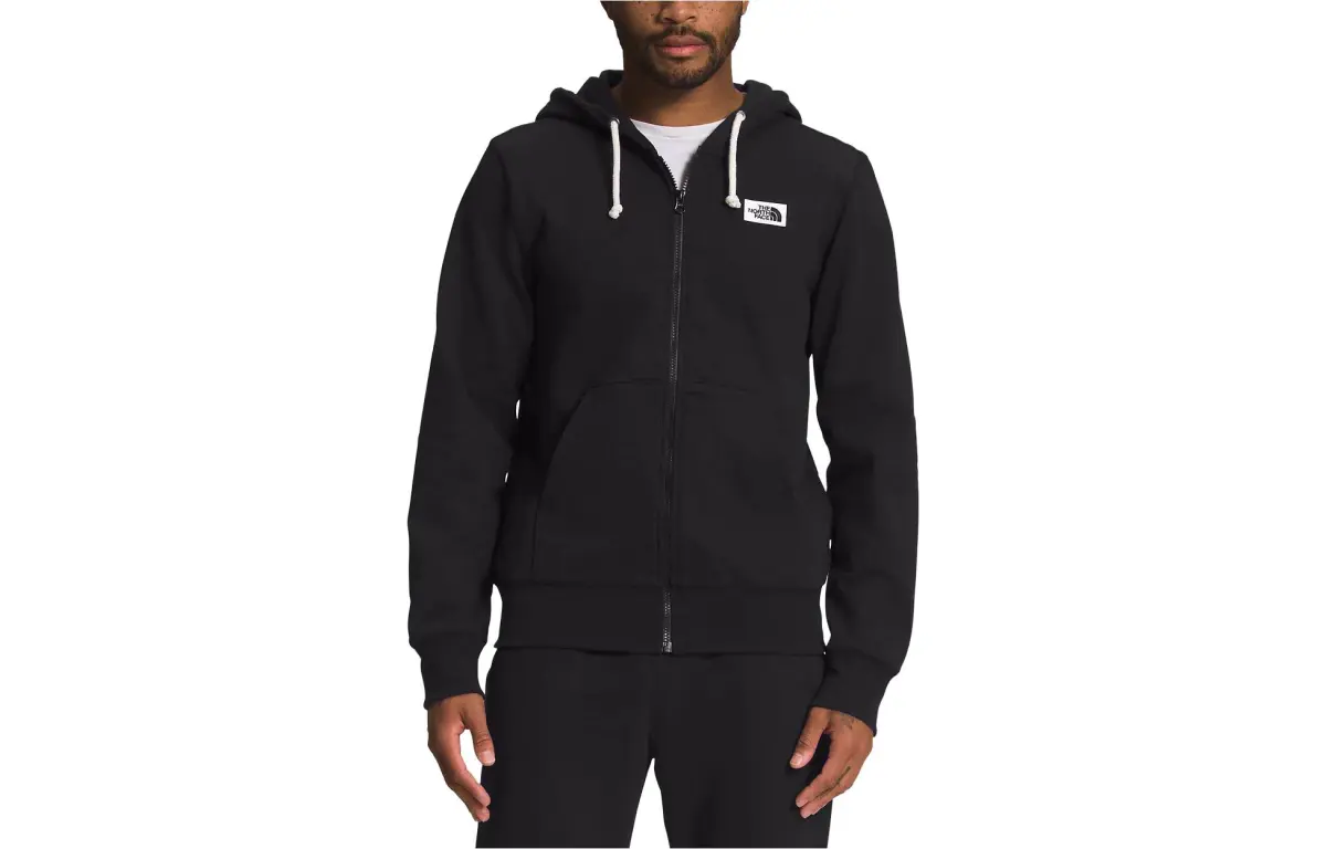 THE NORTH FACE Sweatshirts Men's Black Hooded Moderate Regular