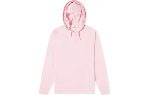 STONE ISLAND Sweatshirts Men's Pink Hooded Moderate
