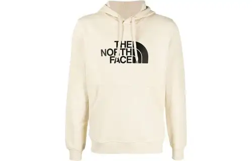 THE NORTH FACE Sweatshirts Men's Beige Hooded Moderate Regular
