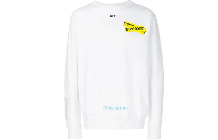 OFF WHITE Firetape L/S Tee