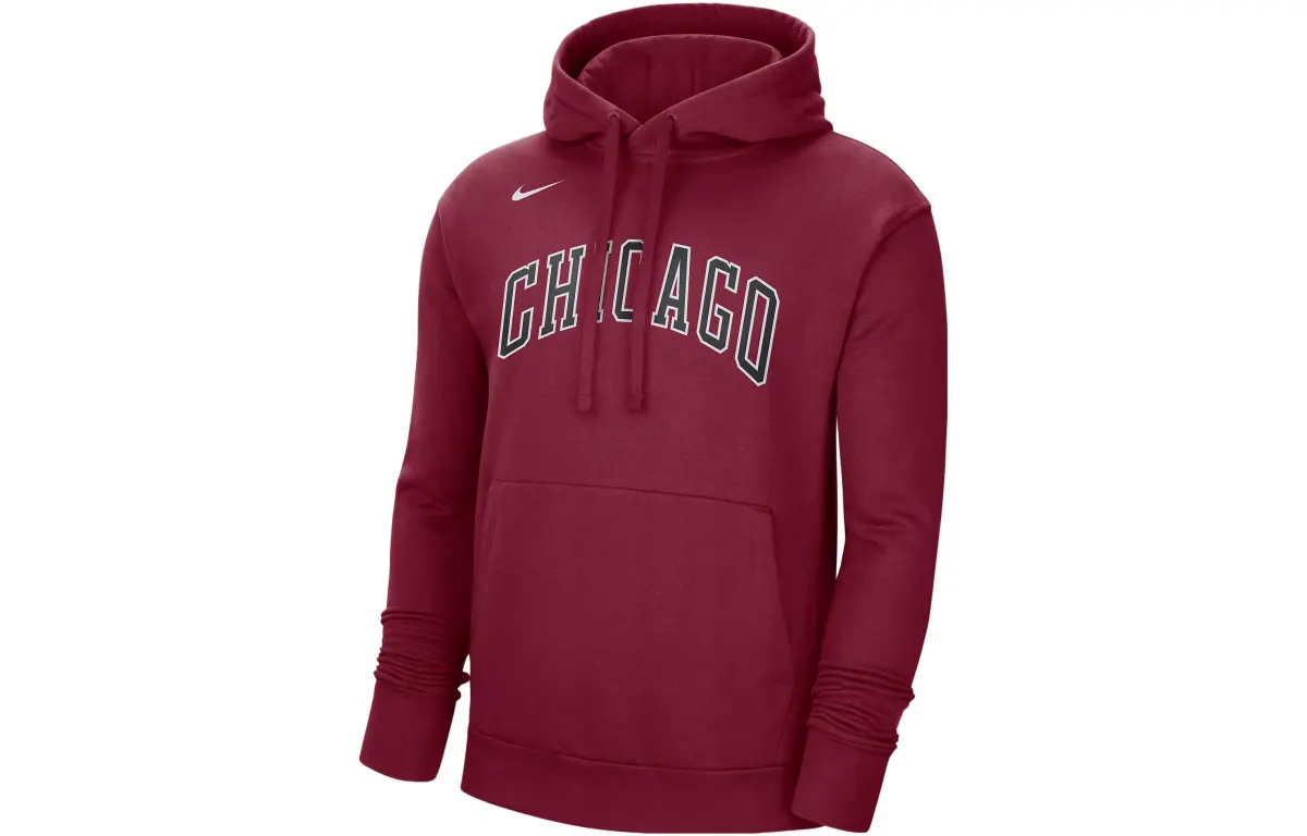 Nike Nba Chicago Bulls City Edition Fleece Hoodie