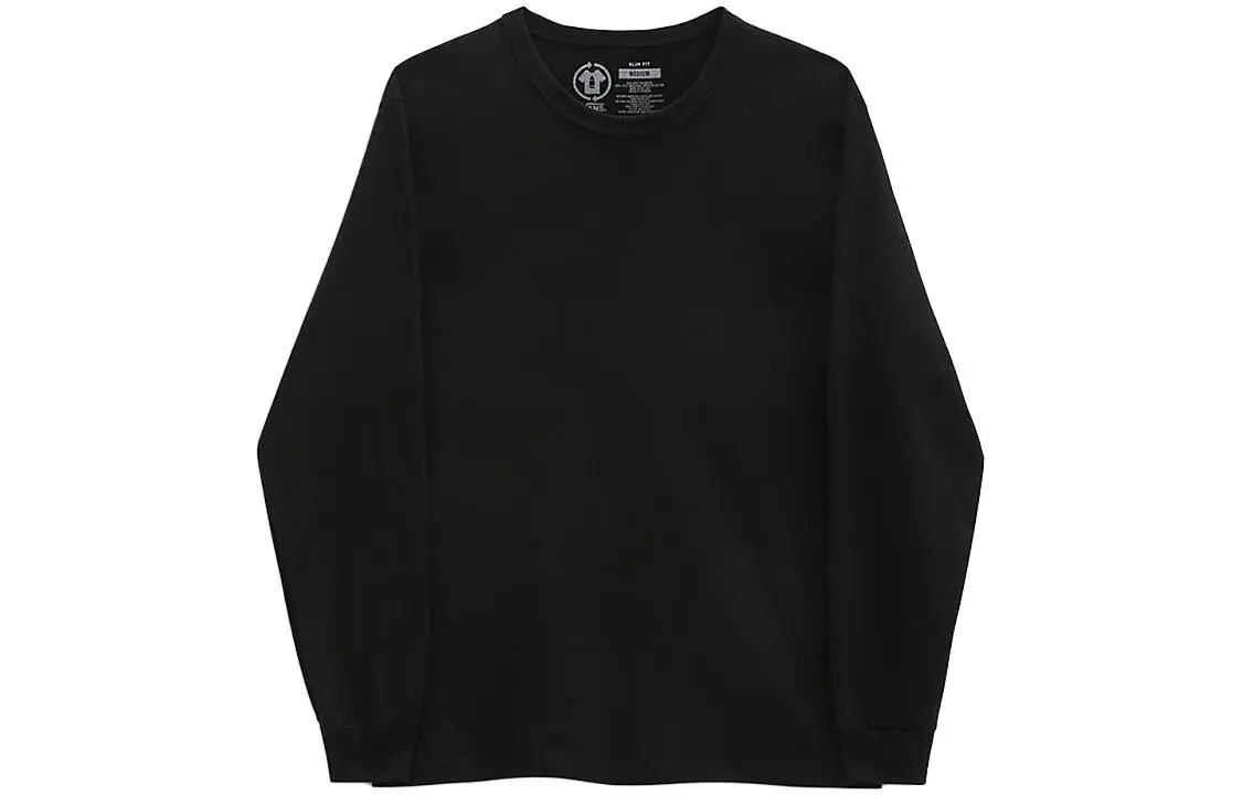 Vans Sweatshirts Men's Black Crew Neck Moderate