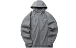 ANTA Life Collection Sweatshirts Men's Oxidized Gray Hooded Thickened Cardigan
