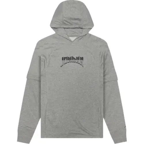 Jordan Sweatshirts Men's Dark Gray Hooded Moderate Regular