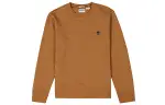 Timberland Sweatshirts Men's Light Brown Crew Neck Moderate Regular