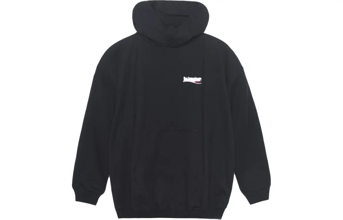 Balenciaga Political Campaign Sweatshirt Men's Black