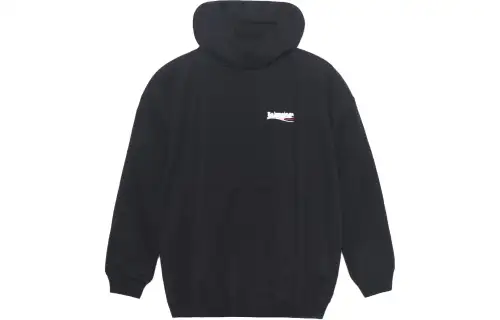 Balenciaga Political Campaign Sweatshirt Men's Black