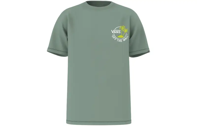 Vans Classic Mini Dual Palm T Shirt Men's Green
