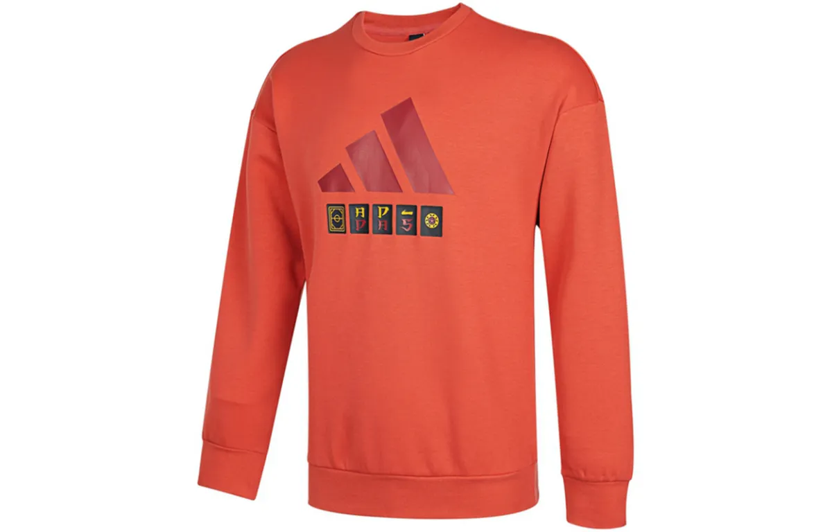 Adidas Sweatshirt Men's Orange Red