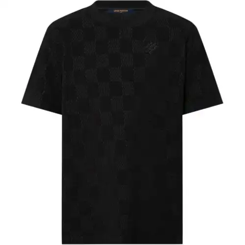 LOUIS VUITTON Damier French Terry Cotton T shirt