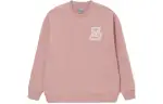Li Ning Sports Fashion Collection Sweatshirts Unisex Misty Rose Pink Crew Neck Thickened Regular