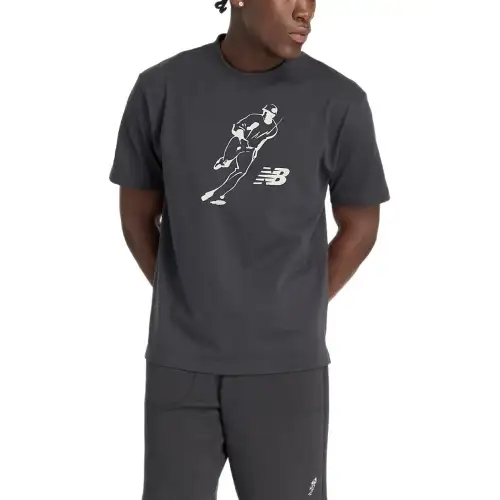 New Balance SS24 T Shirt Men's Black