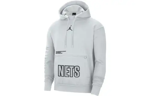 Jordan Sweatshirts Men's Pure White Gold Hooded Moderate Other