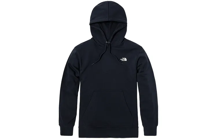THE NORTH FACE Sweatshirts Unisex Blue Black Hooded Moderate Straight Fit
