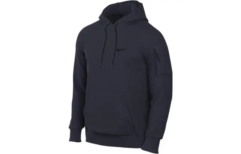 Nike Sweatshirts Men's Black Hooded Moderate Regular