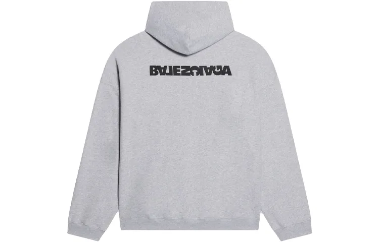 Balenciaga Sweatshirt Loose Fit Men's Gray