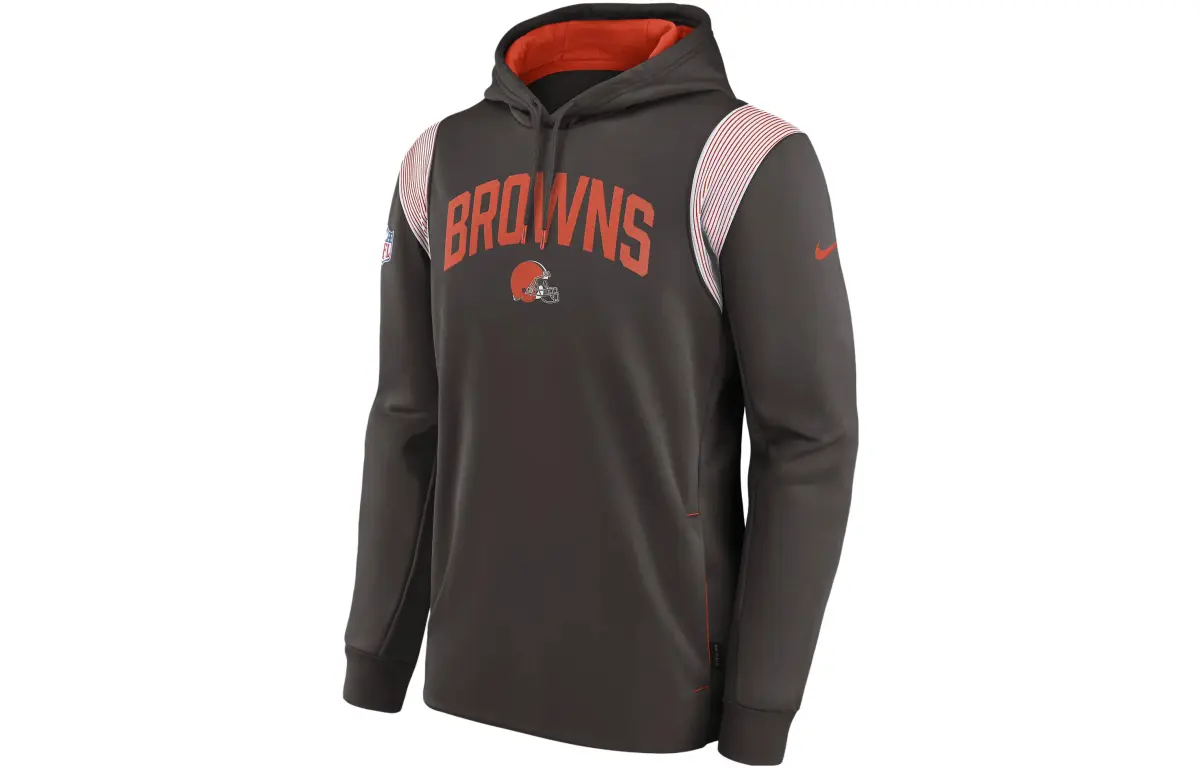 Nike Sweatshirts Men's Brown Hooded Moderate Regular