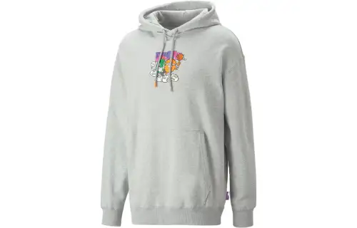 PUMA X 8enjamin Sweatshirts Men's Gray Hooded Moderate Other