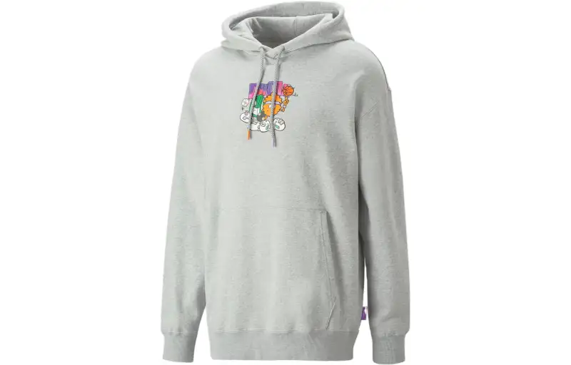 PUMA X 8enjamin Sweatshirts Men's Gray Hooded Moderate Other