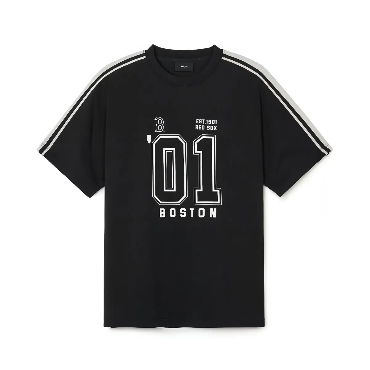 MLB Raglan Sleeve T Shirt Unisex Black