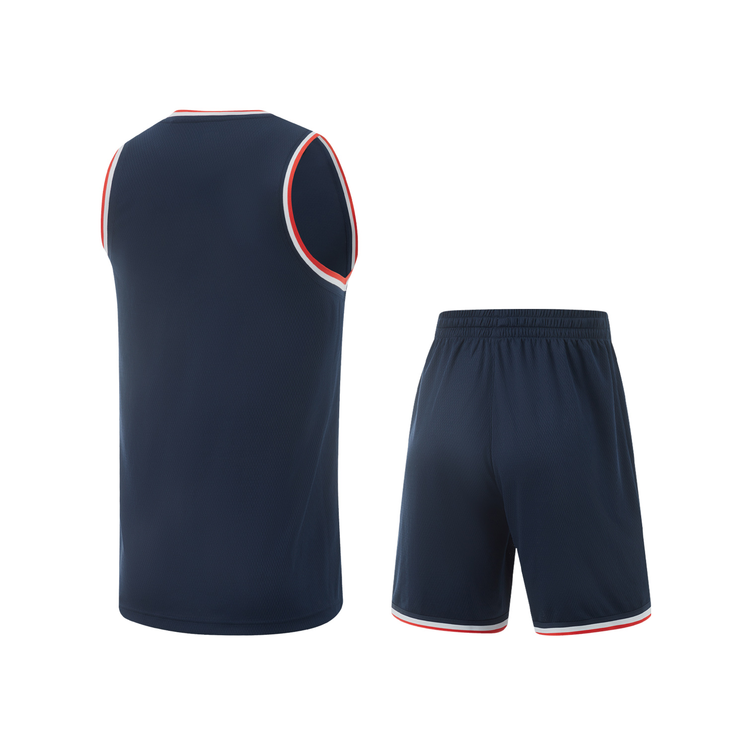 Li Ning Professional Basketball Collection Basketball Suit Men’s Guangdong Blue