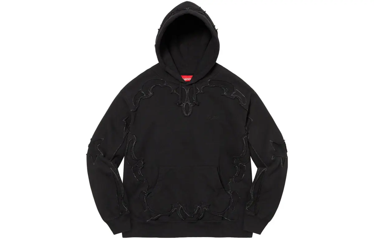 Supreme Western Cut Out Hooded Sweatshirt