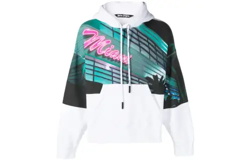 Palm Angels graphic-print drawstring hoodie