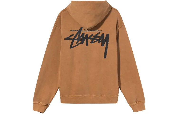 Stussy X Our Legacy Yin Yang Pigment Dyed Hoodie