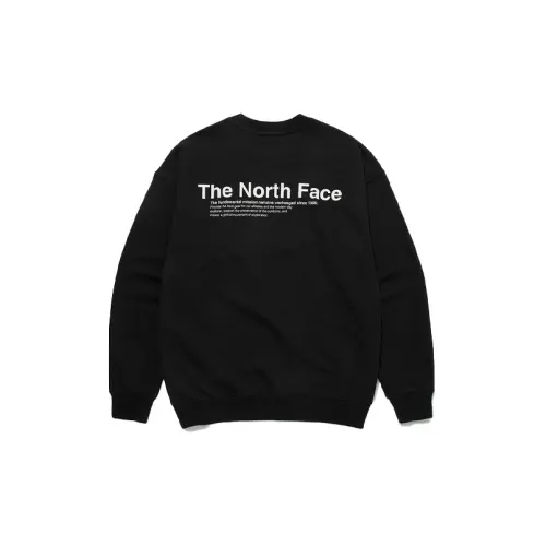 THE NORTH FACE Sweatshirts Unisex Black Crew Neck Moderate Regular