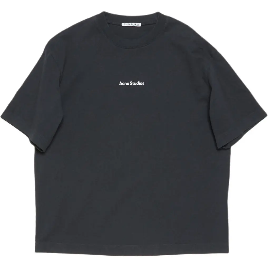 Acne Studios Logo Stamp Relaxed Fit T Shirt