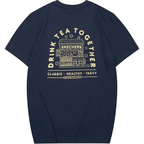 Skechers T Shirt Unisex Odyssey Gray