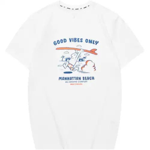 Skechers Colorful T Shirt Unisex Bright White