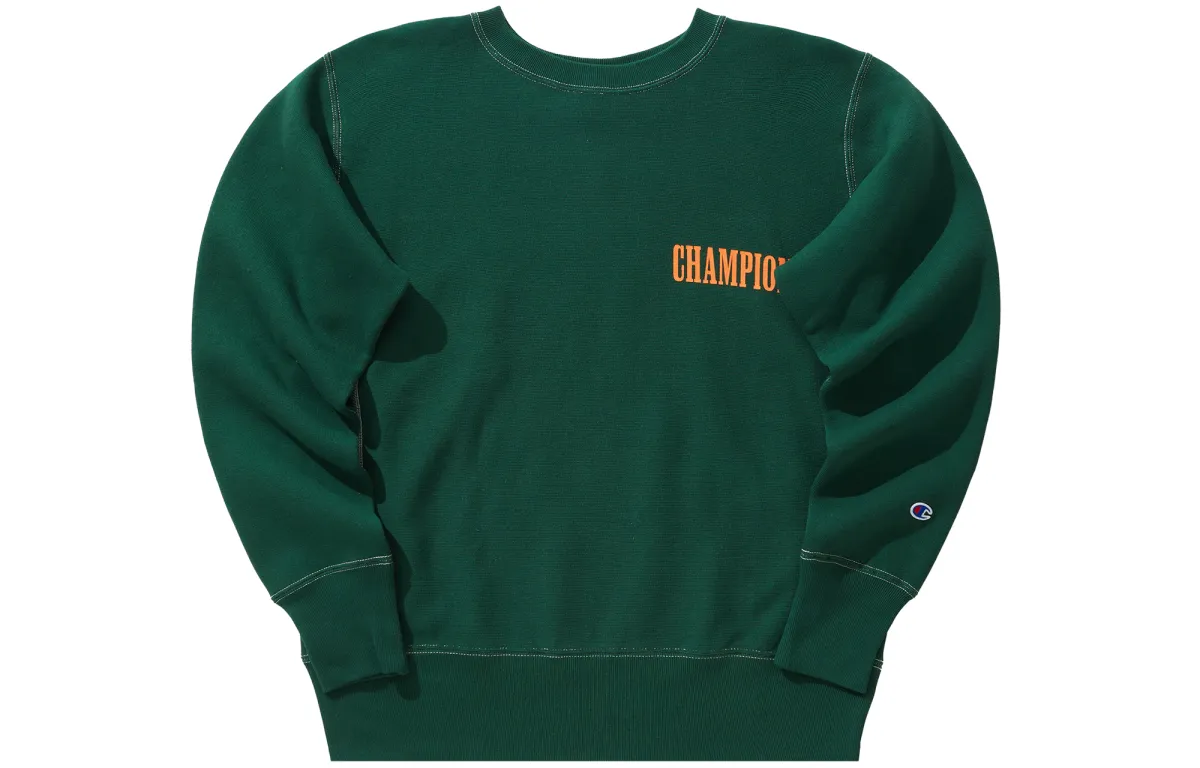 Champion Sweatshirts Unisex Crew Neck Thickened Regular
