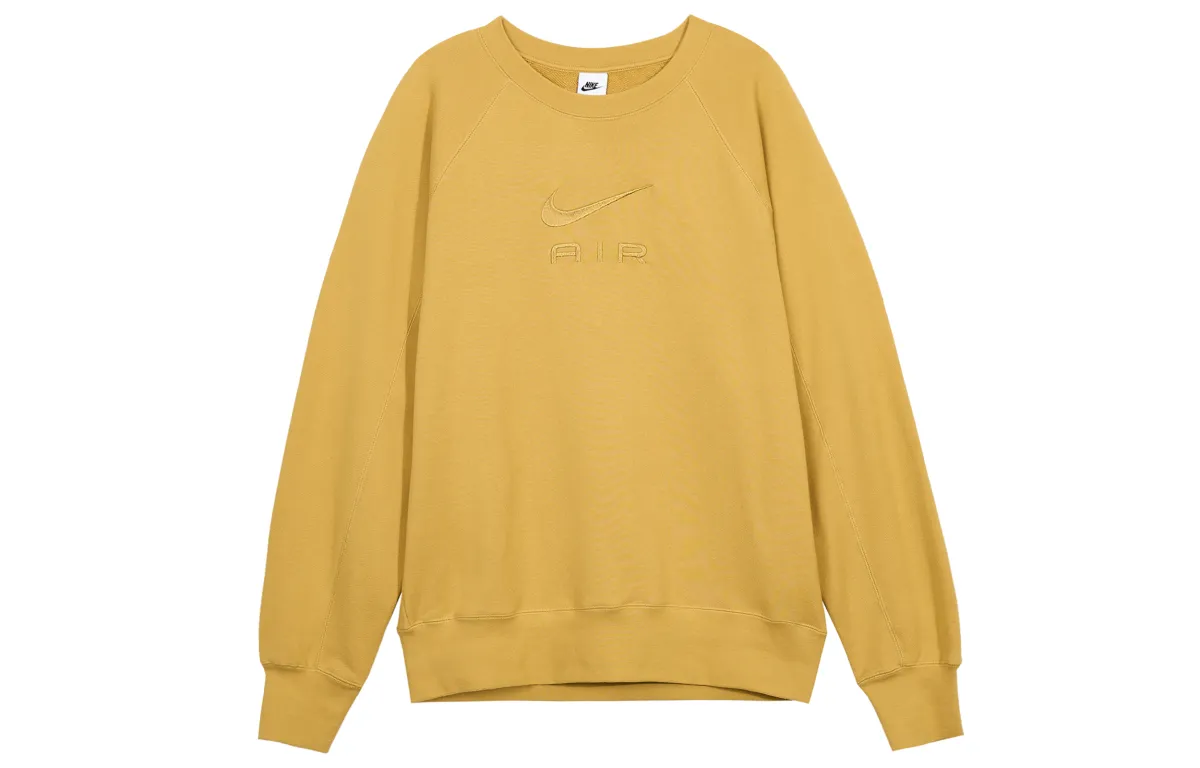 Nike Sweatshirts Men's Yellow Crew Neck Moderate Other