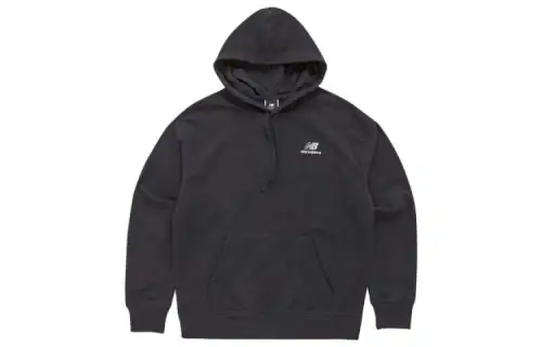 New Balance Sweatshirts Unisex Black Hooded Moderate Other