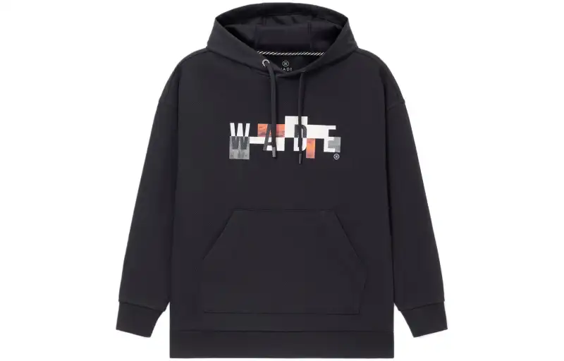 Li Ning Wade Collection Sweatshirts Men's Black Hooded Moderate Regular