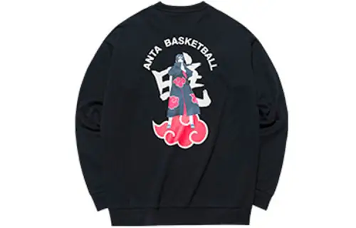 Anta x HUOYINGRENZHE Sweatshirt Men's Black