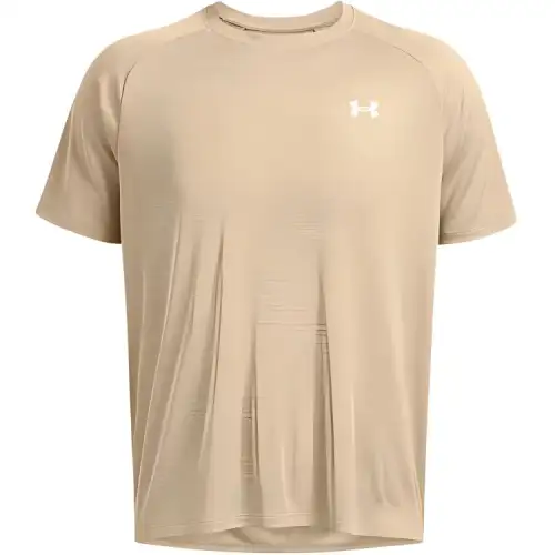 Under Armour Men's UA Tech™ Textured Short Sleeve T Shirt Men's Khaki