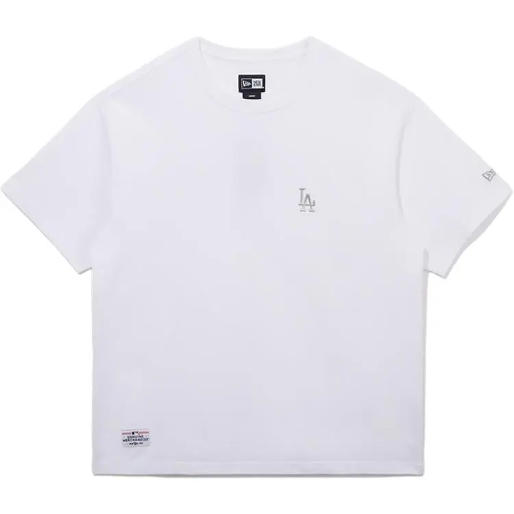 New Era T-Shirts Unisex White Crew Neck