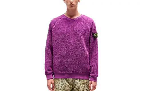 STONE ISLAND Sweatshirt Men's Purple