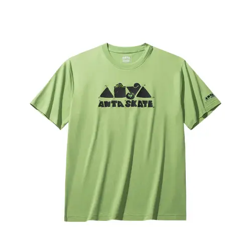 Anta Sports Life Collection T Shirt Unisex Star Fortune Green