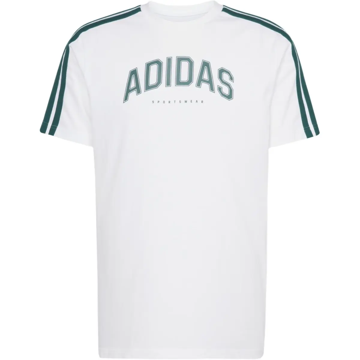Adidas Clothing T-Shirts Men's White Crew Neck