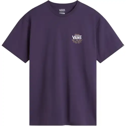 Vans T Shirts Men's Purple Crew Neck