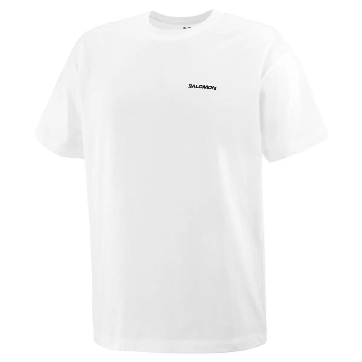 SALOMON T-Shirts Men's White Crew Neck Moderate