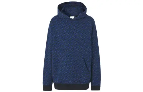 Burberry Sweatshirts Unisex Blue Hooded Moderate Regular