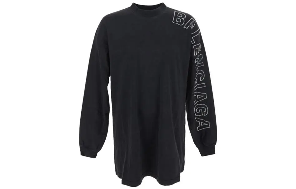 Balenciaga Logo-embroidered Cotton T-shirt