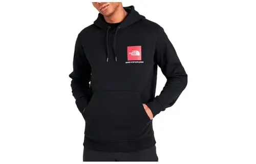 THE NORTH FACE Sweatshirts Men's Black Hooded Moderate Regular