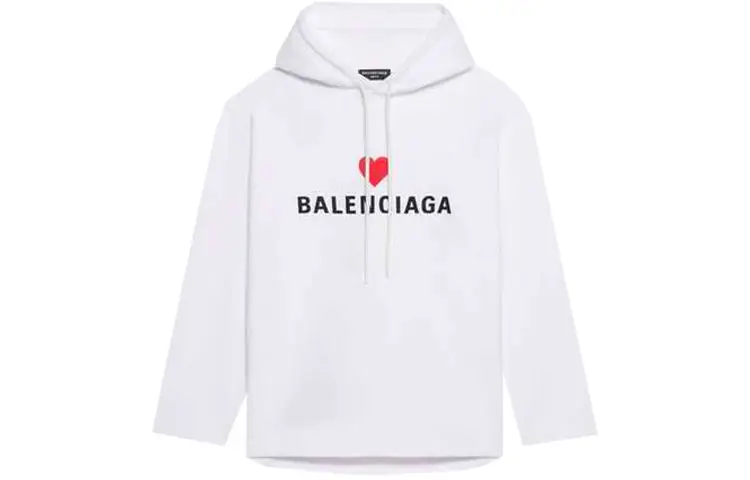 Balenciaga Chinese Valentine's Day FW21 Sweatshirt Unisex White