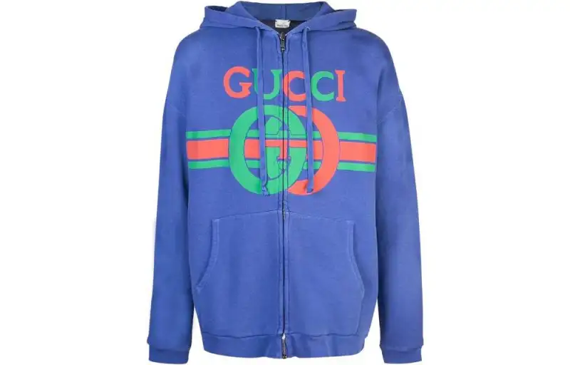 GUCCI SS23 Sweatshirt Men's Blue